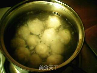 肉圆炖鸡蛋的做法步骤:3