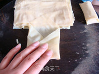 棕香百叶包的做法步骤:5