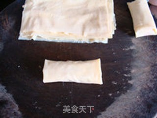 棕香百叶包的做法步骤:6