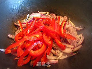 健康好吃素炒米粉的做法步骤：6