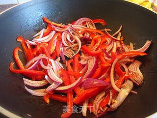 健康好吃素炒米粉的做法步骤：7