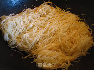 健康好吃素炒米粉的做法步骤：8