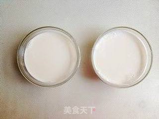 蜜豆双皮奶的做法步骤:3