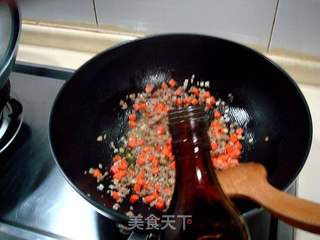 肉末烩豌豆的做法步骤：3