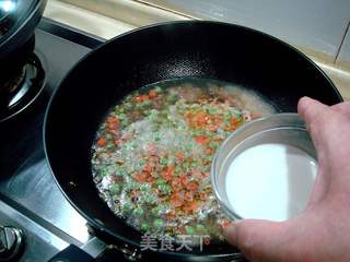肉末烩豌豆的做法步骤：8
