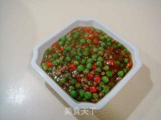 肉末烩豌豆的做法步骤：9
