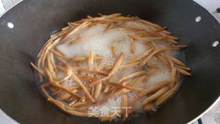 凉拌黄花菜莲藕的做法步骤:6