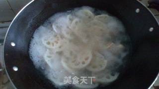 凉拌黄花菜莲藕的做法步骤:8