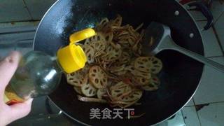 凉拌黄花菜莲藕的做法步骤:15