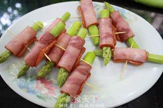 芦笋培根卷的做法步骤:3