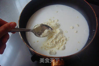 可以吃的牛奶-【广东甜品姜撞奶】的做法步骤：3