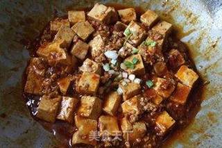 麻婆豆腐的做法步骤:11