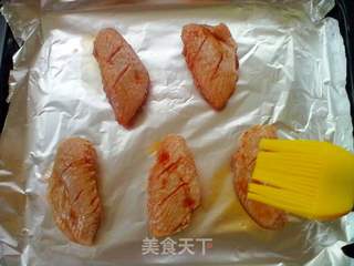 蜜汁烤翅的做法步骤:5
