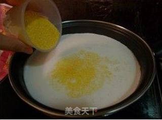 意式美味—奶香玉米糕的做法步骤:3