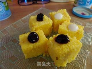 意式美味—奶香玉米糕的做法步骤:8