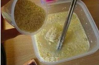 美味下午茶—鹰嘴豆杏仁蛋糕的做法步骤:5
