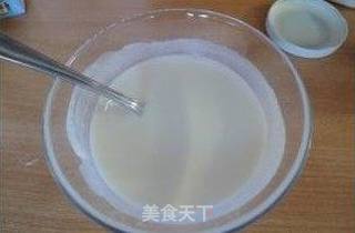 美味下午茶—椰香雪花糕的做法步骤:3