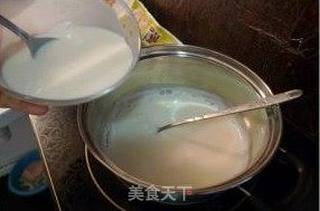 美味下午茶—椰香雪花糕的做法步骤:6