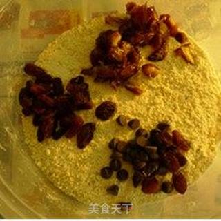 甜美下午茶—椰枣司康的做法步骤:4