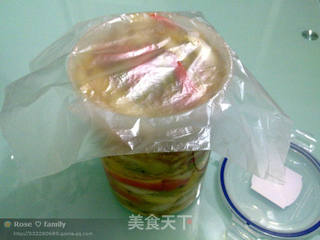 酸甜娃娃菜的做法步骤:14