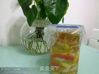 酸甜娃娃菜的做法步骤:16