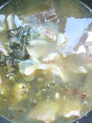 家常小菜——酸菜豆腐鱼的做法步骤:10