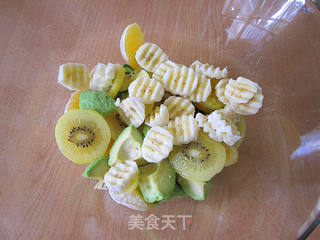 牛油果沙拉的做法步骤:8
