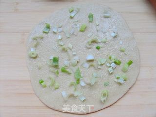 营养美味不止一点点——杂粮葱油饼的做法步骤:7