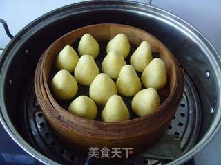 栗子面小窝头的做法步骤:9