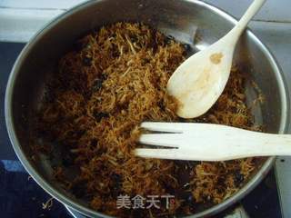 自制海苔芝麻肉松的做法步骤:7