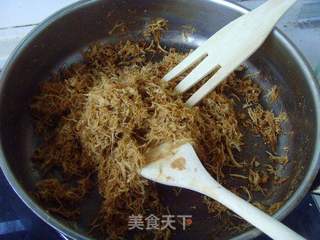 自制海苔芝麻肉松的做法步骤:6