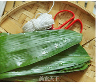 红豆粽子的做法步骤:2