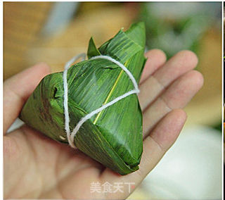 红豆粽子的做法步骤:9