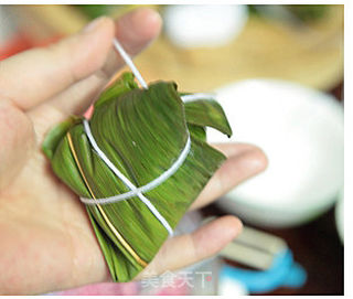 火龙果粽子的做法步骤:8
