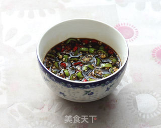 辣的万种风情---鲜辣蘸水兔的做法步骤:12
