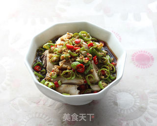辣的万种风情---鲜辣蘸水兔的做法步骤:15