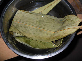 豆粽的做法步骤:2