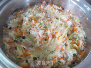 变废为宝之【米饭土豆饼】的做法步骤:7