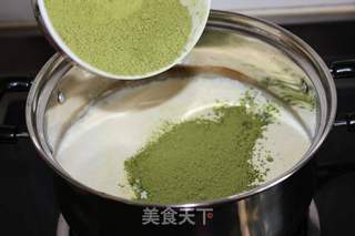【夏日清新冷饮】绿茶冰激凌的做法步骤:11