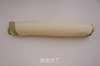 绿茶双色馒头卷的做法步骤:10