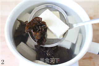 农家蘸水豆腐的做法步骤:2