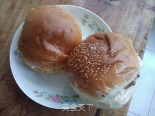 鸡肉汉堡的做法步骤:8