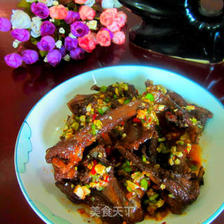 凉拌锁骨------孜然香的做法步骤:6