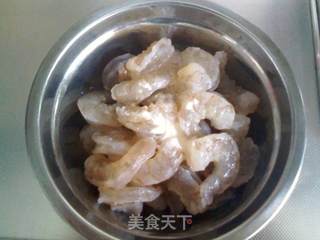 雪花虾仁的做法步骤:4