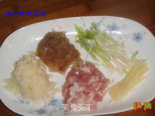 潮州虾仁馃肉的做法步骤:2