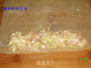 潮州虾仁馃肉的做法步骤:5