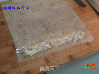 潮州虾仁馃肉的做法步骤:6