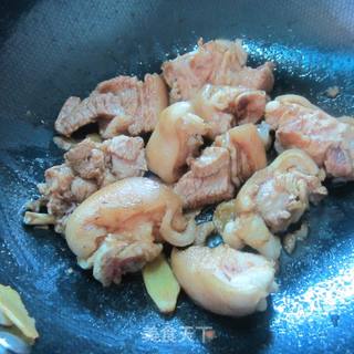 黑豆豉蒸猪蹄的做法步骤：5