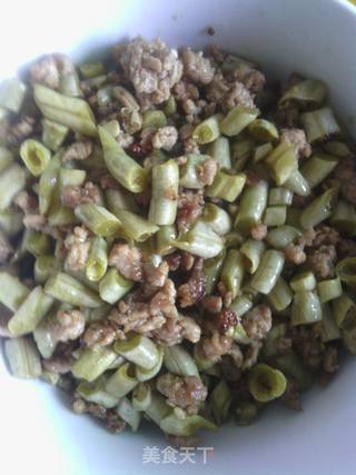 家常小菜——烂肉豇豆的做法步骤：7