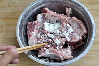 酸豆角炒排骨的做法步骤:9